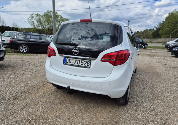 Opel Meriva cena 22900 przebieg: 169000, rok produkcji 2010 z Augustów małe 379